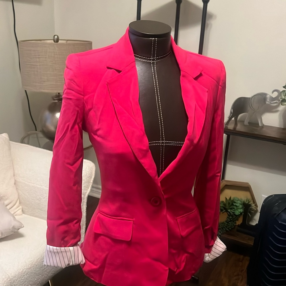 Alice + Olivia Women's Red Jacketr